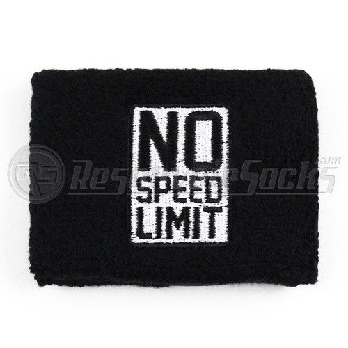 No Speed Limit Black Brake Reservoir Socks