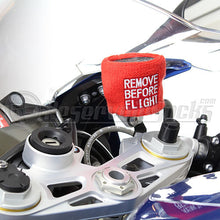 Remove Before Flight Brake Reservoir Socks