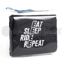 Eat Sleep Ride Repeat Brake Reservoir Socks