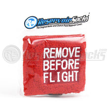 Remove Before Flight Brake Reservoir Socks